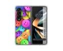 Funda Silicona Antigolpes para Samsung Galaxy Z Fold 4 5G diseño Smile Dibujos