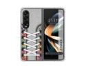 Funda Silicona Antigolpes para Samsung Galaxy Z Fold 4 5G diseño Zapatillas 04 Dibujos