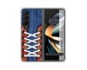Funda Silicona Antigolpes para Samsung Galaxy Z Fold 4 5G diseño Zapatillas 11 Dibujos