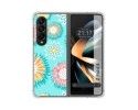 Funda Silicona Antigolpes para Samsung Galaxy Z Fold 4 5G diseño Flores 05 Dibujos