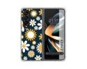 Funda Silicona Antigolpes para Samsung Galaxy Z Fold 4 5G diseño Flores 08 Dibujos