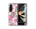 Funda Silicona Antigolpes para Samsung Galaxy Z Fold 4 5G diseño Flores 09 Dibujos