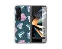 Funda Silicona Antigolpes para Samsung Galaxy Z Fold 4 5G diseño Flores 10 Dibujos