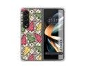 Funda Silicona Antigolpes para Samsung Galaxy Z Fold 4 5G diseño Flores 11 Dibujos