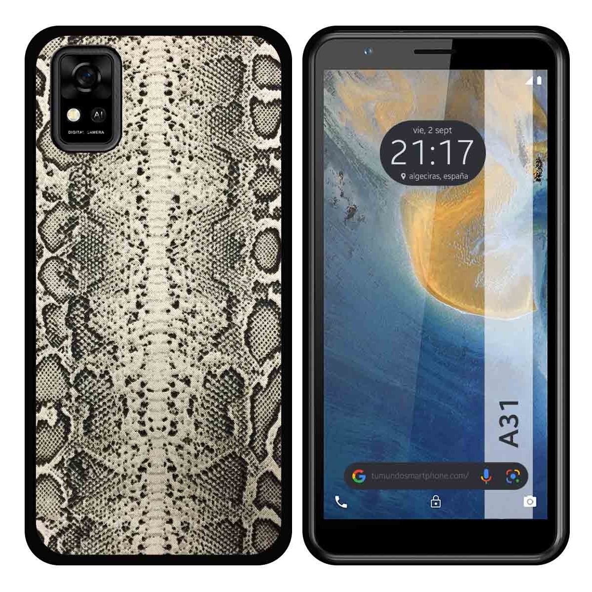 Funda Silicona para ZTE Blade A31 diseño Animal 01 Dibujos