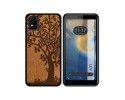 Funda Silicona para ZTE Blade A31 diseño Cuero 03 Dibujos
