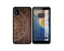 Funda Silicona para ZTE Blade A31 diseño Madera 06 Dibujos