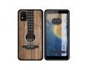 Funda Silicona para ZTE Blade A31 diseño Madera 11 Dibujos