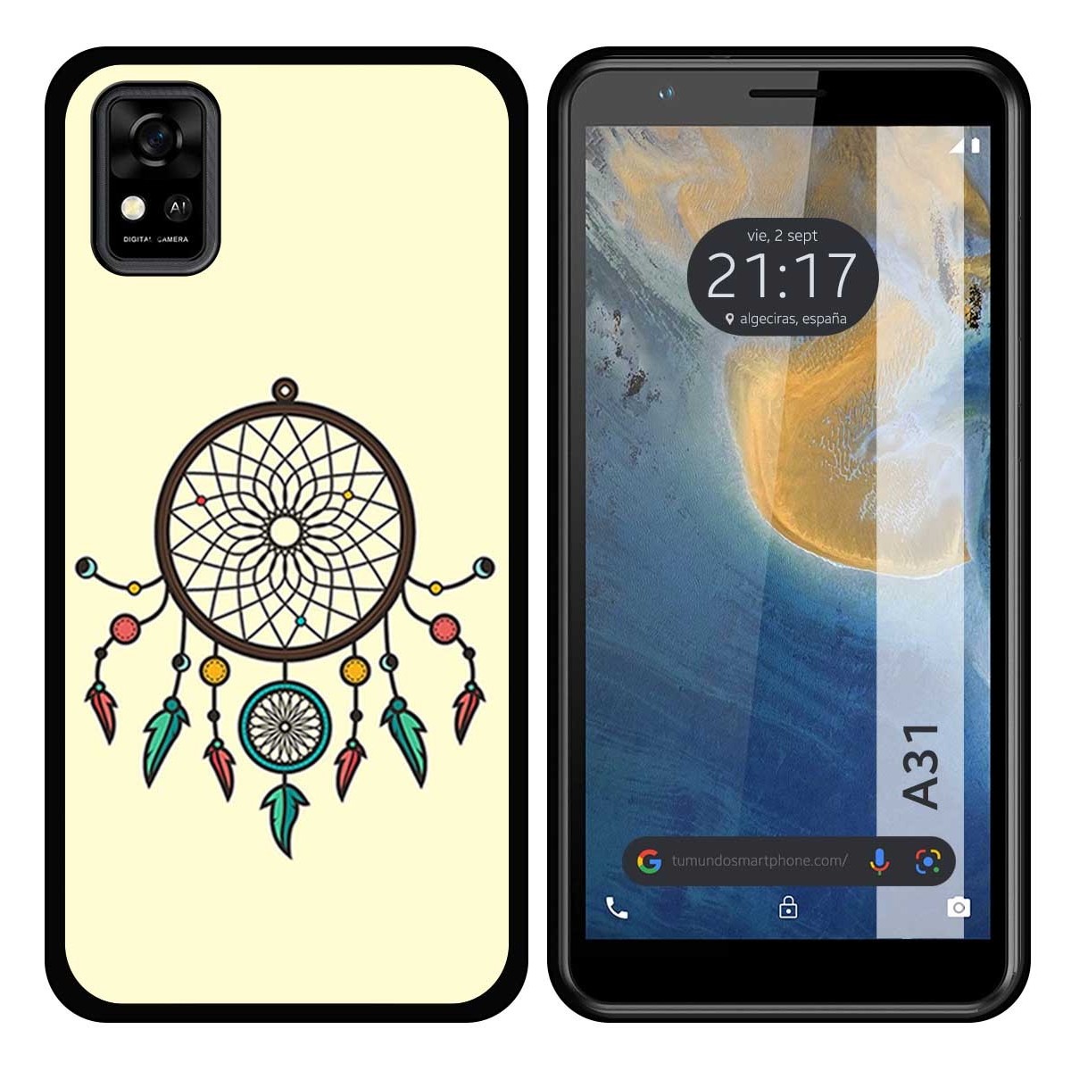 Funda Silicona para ZTE Blade A31 diseño Atrapasueños Dibujos