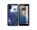 Funda Silicona para ZTE Blade A31 diseño Circuito Dibujos