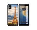 Funda Silicona para ZTE Blade A31 diseño Paris Dibujos