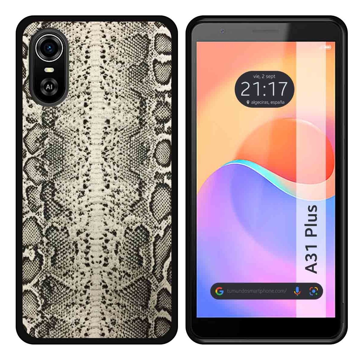 Funda Silicona para ZTE Blade A31 Plus diseño Animal 01 Dibujos