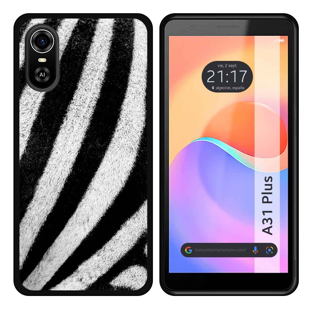 Funda Silicona para ZTE Blade A31 Plus diseño Animal 02 Dibujos