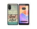 Funda Silicona para ZTE Blade A31 Plus diseño Madera 01 Dibujos