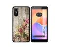 Funda Silicona para ZTE Blade A31 Plus diseño Madera 08 Dibujos