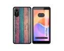 Funda Silicona para ZTE Blade A31 Plus diseño Madera 10 Dibujos