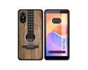 Funda Silicona para ZTE Blade A31 Plus diseño Madera 11 Dibujos