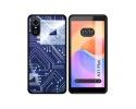 Funda Silicona para ZTE Blade A31 Plus diseño Circuito Dibujos