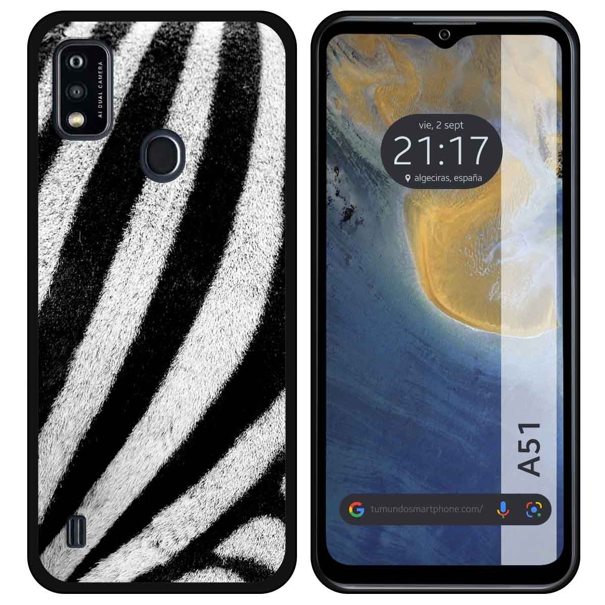 Funda Silicona para ZTE Blade A51 diseño Animal 02 Dibujos