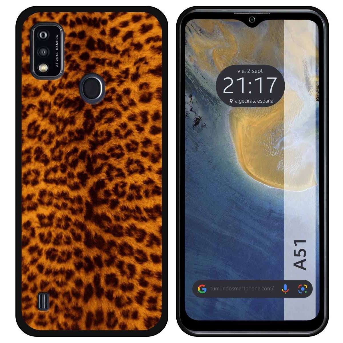 Funda Silicona para ZTE Blade A51 diseño Animal 03 Dibujos