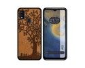 Funda Silicona para ZTE Blade A51 diseño Cuero 03 Dibujos