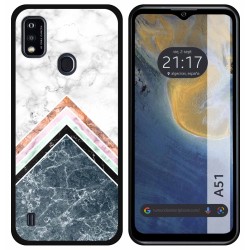 Funda Silicona para ZTE Blade A51 diseño Mármol 05 Dibujos