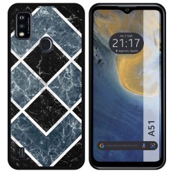 Funda Silicona para ZTE Blade A51 diseño Mármol 06 Dibujos