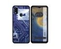 Funda Silicona para ZTE Blade A51 diseño Circuito Dibujos