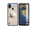 Funda Silicona para ZTE Blade A51 diseño Concha Dibujos