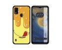 Funda Silicona para ZTE Blade A51 diseño Helado Vainilla Dibujos