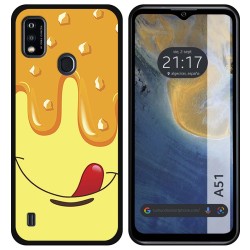 Funda Silicona para ZTE Blade A51 diseño Helado Vainilla Dibujos
