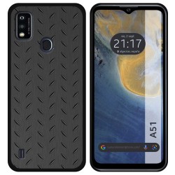 Funda Silicona para ZTE Blade A51 diseño Metal Dibujos