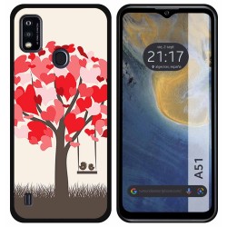 Funda Silicona para ZTE Blade A51 diseño Pajaritos Dibujos