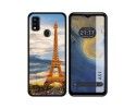Funda Silicona para ZTE Blade A51 diseño Paris Dibujos