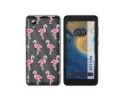Funda Silicona Transparente para ZTE Blade A31 Lite diseño Flamenco Dibujos