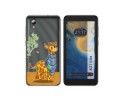Funda Silicona Transparente para ZTE Blade A31 Lite diseño Jirafa Dibujos