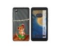 Funda Silicona Transparente para ZTE Blade A31 Lite diseño Suricata Dibujos