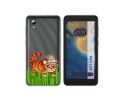 Funda Silicona Transparente para ZTE Blade A31 Lite diseño Tigre Dibujos