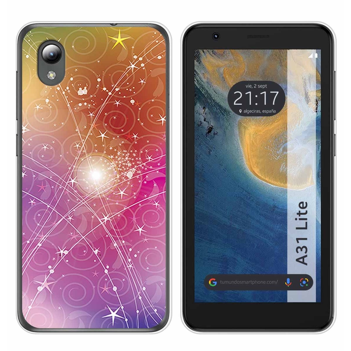 Funda Silicona para ZTE Blade A31 Lite diseño Abstracto Dibujos