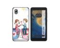 Funda Silicona para ZTE Blade A31 Lite diseño Café Dibujos