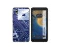 Funda Silicona para ZTE Blade A31 Lite diseño Circuito Dibujos