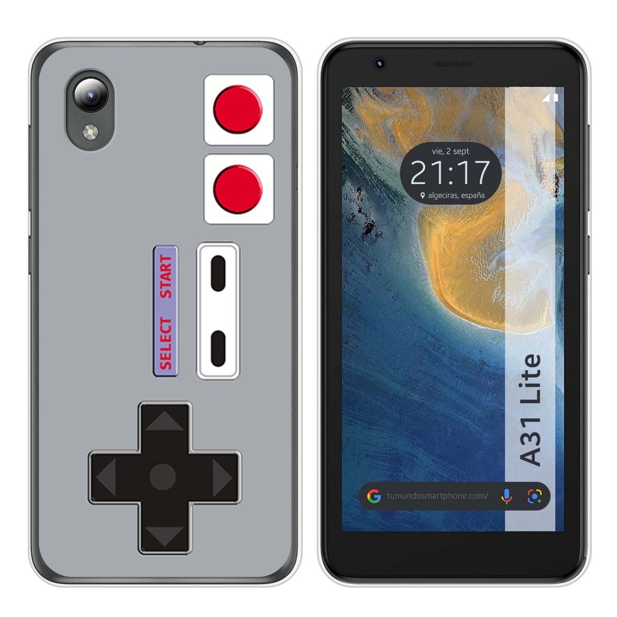Funda Silicona para ZTE Blade A31 Lite diseño Consola Dibujos