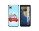 Funda Silicona para ZTE Blade A31 Lite diseño Furgoneta Dibujos