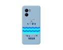Funda Silicona Líquida Azul para Oppo A77 5G diseño Agua Dibujos