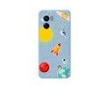 Funda Silicona Líquida Azul para Oppo A77 5G diseño Espacio Dibujos