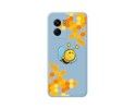 Funda Silicona Líquida Azul para Realme Narzo 50 5G diseño Abeja Dibujos