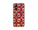 Funda Silicona Líquida Roja para Realme Narzo 50 5G diseño Catrina Dibujos