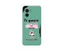 Funda Silicona Líquida Verde para Realme Narzo 50 5G diseño Vaca Dibujos