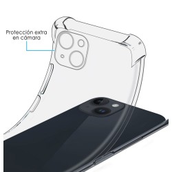 Funda Silicona Antigolpes Transparente compatible con iPhone 14 (6.1) 2