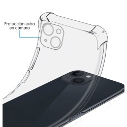 Funda Silicona Antigolpes Transparente compatible con iPhone 14 Plus (6.7) 2